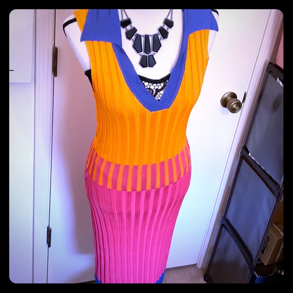 Color block dress 👗